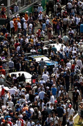 24 HEURES DU MANS 2026 - RACE - SATURDAY Grid during the 24 Hours of Le Mans 2026, 3rd round of the 2026 FIA World Endurance Championship, on June 13, 2026 on the Circuit des 24 Heures du Mans in Le Mans, France - Le MansFrance  Copyright: xCharlyxLopezx