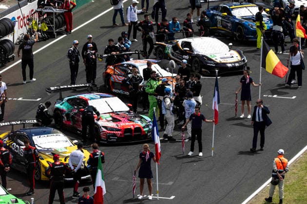 24 HEURES DU MANS 2026 - RACE - SATURDAY Grid during the 24 Hours of Le Mans 2026, 3rd round of the 2026 FIA World Endurance Championship, on June 13, 2026 on the Circuit des 24 Heures du Mans in Le Mans, France - Le MansFrance  Copyright: xCharlyxLopezx