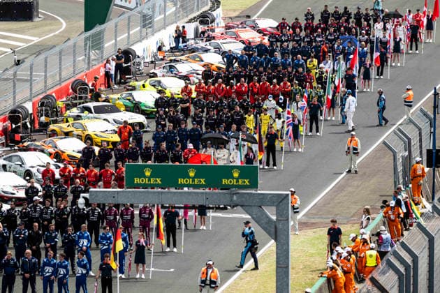 24 HEURES DU MANS 2026 - RACE - SATURDAY Grid during the 24 Hours of Le Mans 2026, 3rd round of the 2026 FIA World Endurance Championship, on June 13, 2026 on the Circuit des 24 Heures du Mans in Le Mans, France - Le MansFrance  Copyright: xCharlyxLopezx