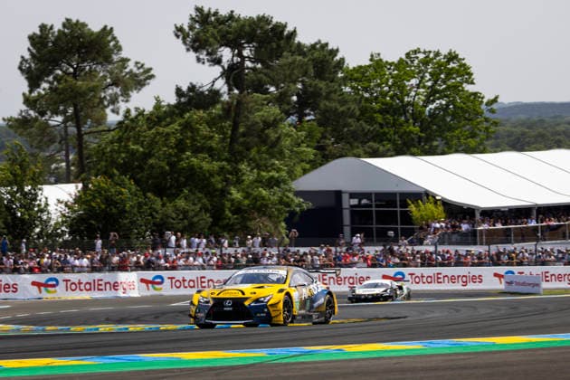 24 HEURES DU MANS 2026 - RACE - SATURDAY 78 VAN ROMPUY Tom (bel), DAVID Hadrien (fra), HAWKSWORTH Jack (gbr), Akkodis ASP Team, Lexus RC F LMGT3 78, LM GT3, action during the 24 Hours of Le Mans 2026, 3rd round of the 2026 FIA World Endurance Championship, on June 13, 2026 on the Circuit des 24 Heures du Mans in Le Mans, France - Le MansFrance  Copyright: xJULIENxDELFOSSEx