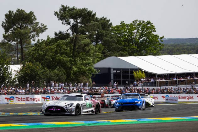 24 HEURES DU MANS 2026 - RACE - SATURDAY 62 AL-KHELAIFI Abdulla (qat), HANSES Julian (ger), ALESI Giuliano (fra), Team Qatar by Iron Lynx, Mercedes-AMG LMGT3 62, LM GT3, action during the 24 Hours of Le Mans 2026, 3rd round of the 2026 FIA World Endurance Championship, on June 13, 2026 on the Circuit des 24 Heures du Mans in Le Mans, France - Le MansFrance  Copyright: xJULIENxDELFOSSEx