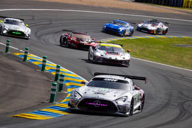 24 HEURES DU MANS 2026 - RACE - SATURDAY 62 AL-KHELAIFI Abdulla (qat), HANSES Julian (ger), ALESI Giuliano (fra), Team Qatar by Iron Lynx, Mercedes-AMG LMGT3 62, LM GT3, action during the 24 Hours of Le Mans 2026, 3rd round of the 2026 FIA World Endurance Championship, on June 13, 2026 on the Circuit des 24 Heures du Mans in Le Mans, France - Le MansFrance  Copyright: xJULIENxDELFOSSEx