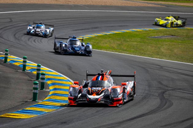 24 HEURES DU MANS 2026 - RACE - SATURDAY 183 PERRODO Francois (fra), VAXIVIERE Matthieu (fra), BARNICOAT Ben (gbr), AF Corse, Oreca 07 Gibson 183, LMP2 Pro-AM, action during the 24 Hours of Le Mans 2026, 3rd round of the 2026 FIA World Endurance Championship, on June 13, 2026 on the Circuit des 24 Heures du Mans in Le Mans, France - Le MansFrance  Copyright: xJULIENxDELFOSSEx