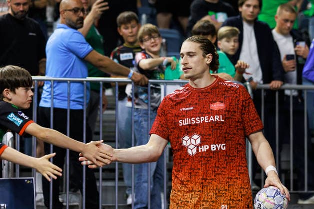 Juri KNORR (Aalborg Handbold, 21) GER, Aalborg Handbold vs. FC Barcelona, Barca Handball, TruckScout24 EHF FINAL4 2026, Halbfinale, Spielzeit 2025 2026, 13.06.2026, GER, Aalborg Handbold vs. FC Barcelona, Handball, TruckScout24 EHF FINAL4 2026, Halbfinale, Spielzeit 2025 2026, 13.06.2026, Koeln