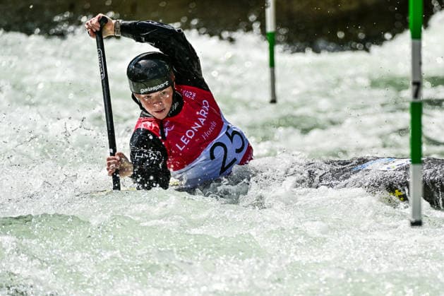 ICF Canoe Slalom World Cup - 13.06.2026, Eis Kanal, Augsburg Lena Teunissen (NED), Augsburg, 13.06.2026 - Canoe World Cup, Slalom K1, Augsburg, Eis Kanal