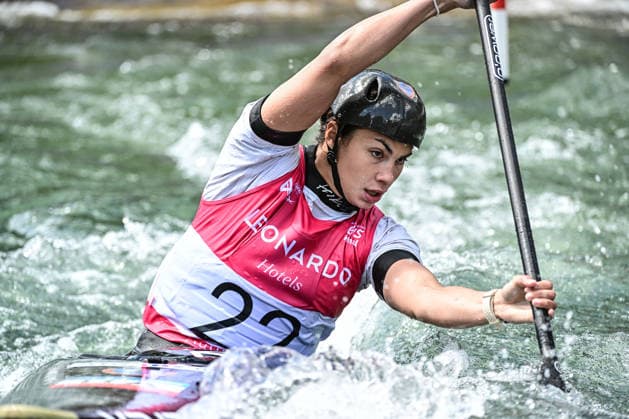 ICF Canoe Slalom World Cup - 13.06.2026, Eis Kanal, Augsburg Elena Borghi (ITA), Augsburg, 13.06.2026 - Canoe World Cup, Slalom K1, Augsburg, Eis Kanal