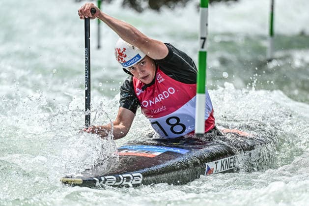 ICF Canoe Slalom World Cup - 13.06.2026, Eis Kanal, Augsburg Tereza Kneblova (CZE), Augsburg, 13.06.2026 - Canoe World Cup, Slalom K1, Augsburg, Eis Kanal