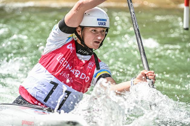 ICF Canoe Slalom World Cup - 13.06.2026, Eis Kanal, Augsburg Viktoriia Us (UKR), Augsburg, 13.06.2026 - Canoe World Cup, Slalom K1, Augsburg, Eis Kanal
