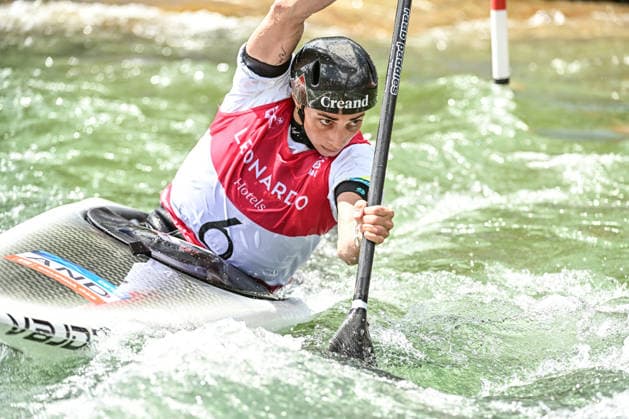 ICF Canoe Slalom World Cup - 13.06.2026, Eis Kanal, Augsburg Monica Doria (AND), Augsburg, 13.06.2026 - Canoe World Cup, Slalom K1, Augsburg, Eis Kanal