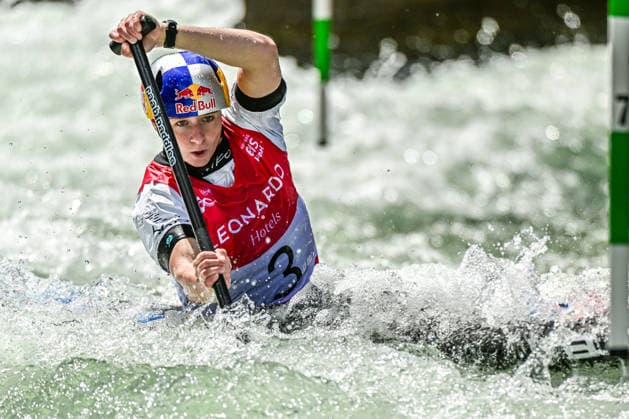 ICF Canoe Slalom World Cup - 13.06.2026, Eis Kanal, Augsburg Zuzana Pankova (SVK), Augsburg, 13.06.2026 - Canoe World Cup, Slalom K1, Augsburg, Eis Kanal
