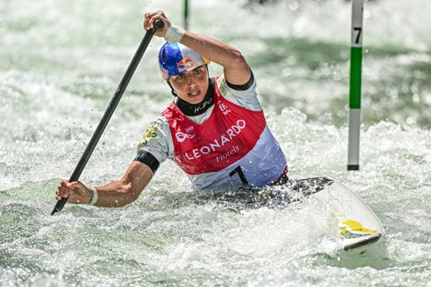 ICF Canoe Slalom World Cup - 13.06.2026, Eis Kanal, Augsburg Jessica Fox (AUS), Augsburg, 13.06.2026 - Canoe World Cup, Slalom K1, Augsburg, Eis Kanal