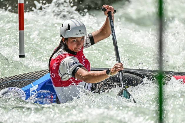 ICF Canoe Slalom World Cup - 13.06.2026, Eis Kanal, Augsburg Emanuela Luknarova (SVK), Augsburg, 13.06.2026 - Canoe World Cup, Slalom K1, Augsburg, Eis Kanal