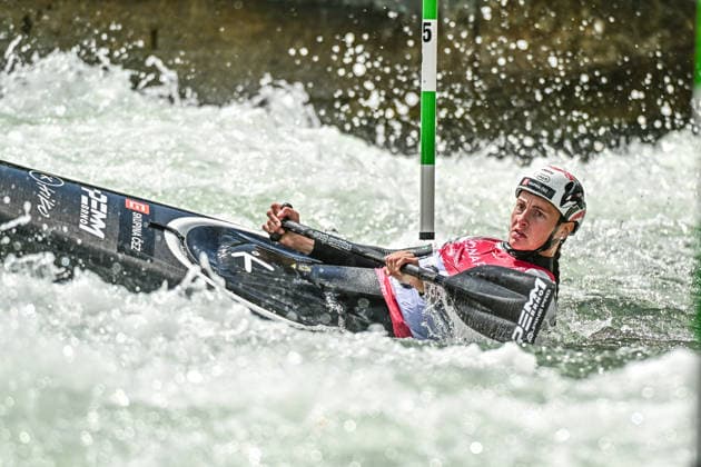 ICF Canoe Slalom World Cup - 13.06.2026, Eis Kanal, Augsburg Martina Satkova (CZE), Augsburg, 13.06.2026 - Canoe World Cup, Slalom K1, Augsburg, Eis Kanal