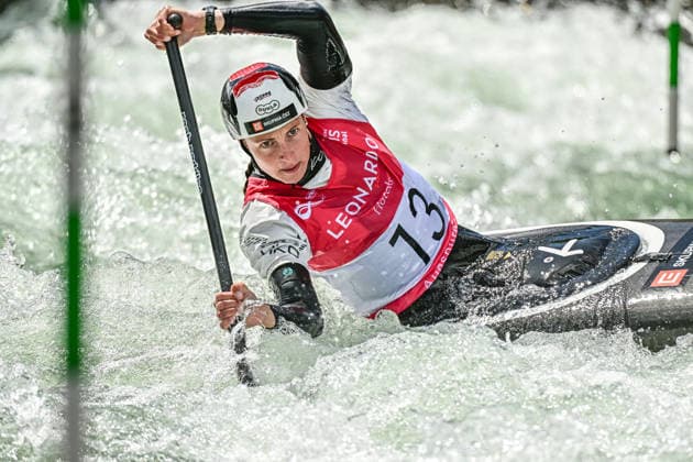 ICF Canoe Slalom World Cup - 13.06.2026, Eis Kanal, Augsburg Martina Satkova (CZE), Augsburg, 13.06.2026 - Canoe World Cup, Slalom K1, Augsburg, Eis Kanal