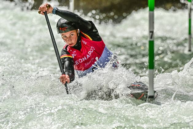ICF Canoe Slalom World Cup - 13.06.2026, Eis Kanal, Augsburg Andrea Herzog (GER), Augsburg, 13.06.2026 - Canoe World Cup, Slalom K1, Augsburg, Eis Kanal