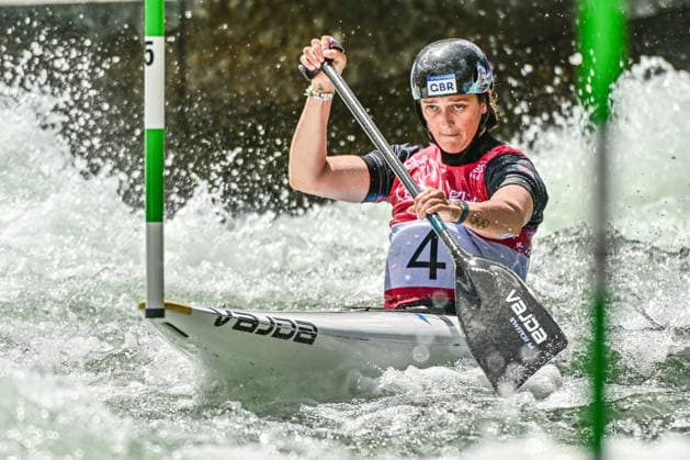 ICF Canoe Slalom World Cup - 13.06.2026, Eis Kanal, Augsburg Mallory Franklin (GBR), Augsburg, 13.06.2026 - Canoe World Cup, Slalom K1, Augsburg, Eis Kanal