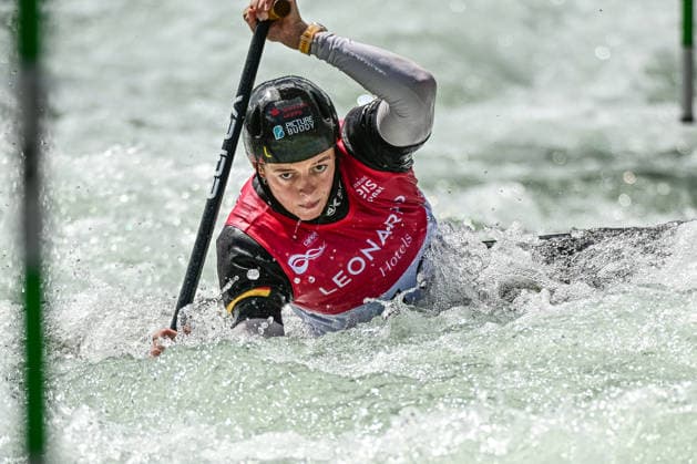 ICF Canoe Slalom World Cup - 13.06.2026, Eis Kanal, Augsburg Nele Bayn (GER), Augsburg, 13.06.2026 - Canoe World Cup, Slalom K1, Augsburg, Eis Kanal
