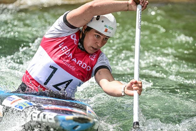 ICF Canoe Slalom World Cup - 13.06.2026, Eis Kanal, Augsburg Miren Lazkano (ESP), Augsburg, 13.06.2026 - Canoe World Cup, Slalom K1, Augsburg, Eis Kanal