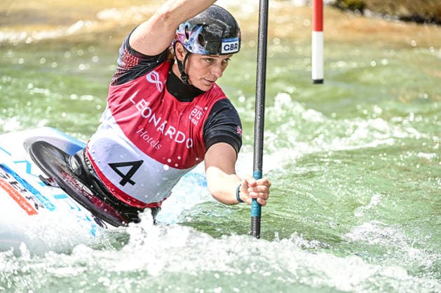 ICF Canoe Slalom World Cup - 13.06.2026, Eis Kanal, Augsburg Mallory Franklin (GBR), Augsburg, 13.06.2026 - Canoe World Cup, Slalom K1, Augsburg, Eis Kanal