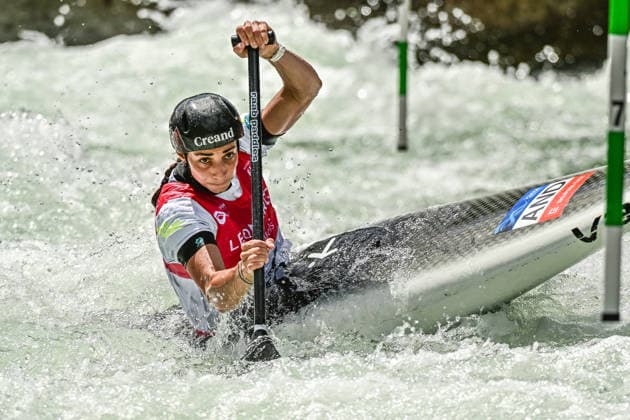 ICF Canoe Slalom World Cup - 13.06.2026, Eis Kanal, Augsburg Monica Doria (AND), Augsburg, 13.06.2026 - Canoe World Cup, Slalom K1, Augsburg, Eis Kanal
