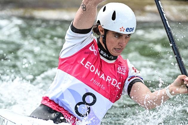 ICF Canoe Slalom World Cup - 13.06.2026, Eis Kanal, Augsburg Angele Hug (FRA), Augsburg, 13.06.2026 - Canoe World Cup, Slalom K1, Augsburg, Eis Kanal