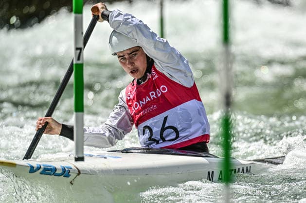 ICF Canoe Slalom World Cup - 13.06.2026, Eis Kanal, Augsburg Marcella Altman (USA), Augsburg, 13.06.2026 - Canoe World Cup, Slalom K1, Augsburg, Eis Kanal