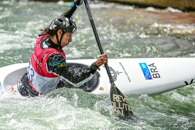 ICF Canoe Slalom World Cup - 13.06.2026, Eis Kanal, Augsburg Omira Estacia Neta (BRA), Augsburg, 13.06.2026 - Canoe World Cup, Slalom K1, Augsburg, Eis Kanal