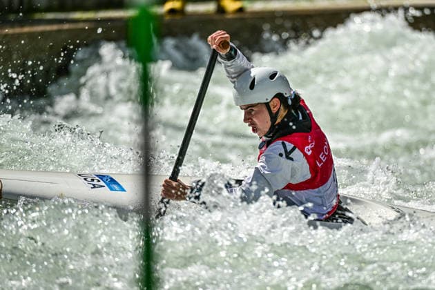 ICF Canoe Slalom World Cup - 13.06.2026, Eis Kanal, Augsburg Marcella Altman (USA), Women s Canoe -,, Augsburg, 13.06.2026 - Canoe World Cup, Slalom K1, Augsburg, Eis Kanal
