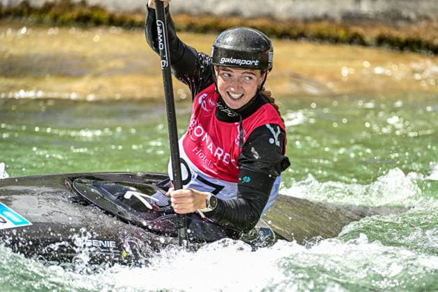 ICF Canoe Slalom World Cup - 13.06.2026, Eis Kanal, Augsburg Ellis Miller (GBR), Augsburg, 13.06.2026 - Canoe World Cup, Slalom K1, Augsburg, Eis Kanal