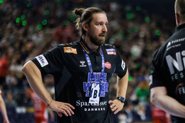 Simon DAHL JOERGENSEN (Aalborg Handbold, Head Coach) GER, Aalborg Handbold vs. FC Barcelona, Barca Handball, TruckScout24 EHF FINAL4 2026, Halbfinale, Spielzeit 2025 2026, 13.06.2026, GER, Aalborg Handbold vs. FC Barcelona, Handball, TruckScout24 EHF FINAL4 2026, Halbfinale, Spielzeit 2025 2026, 13.06.2026, Koeln