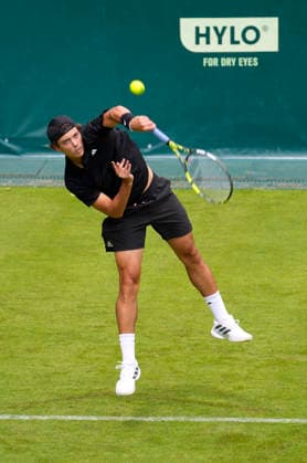 photo : Benito Sanchez Martinez (GER) Tennis-Turnier Terra Wortmann Cup - Qualifikationsrunde - im Gerry Weber Sportpark in Halle Westfalen am Sa. 13.06.2026