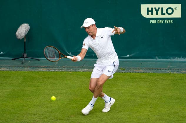 photo : Roberto Bautista AGUT (ESP) Tennis-Turnier Terra Wortmann Cup - Qualifikationsrunde - im Gerry Weber Sportpark in Halle Westfalen am Sa. 13.06.2026