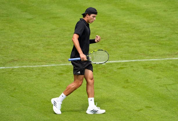 photo : Benito Sanchez Martinez (GER) Tennis-Turnier Terra Wortmann Cup - Qualifikationsrunde - im Gerry Weber Sportpark in Halle Westfalen am Sa. 13.06.2026