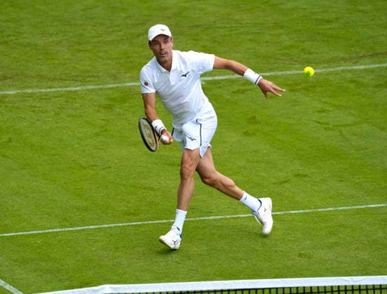 photo : Roberto Bautista AGUT (ESP) Tennis-Turnier Terra Wortmann Cup - Qualifikationsrunde - im Gerry Weber Sportpark in Halle Westfalen am Sa. 13.06.2026