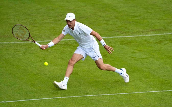 photo : Roberto Bautista AGUT (ESP) Tennis-Turnier Terra Wortmann Cup - Qualifikationsrunde - im Gerry Weber Sportpark in Halle Westfalen am Sa. 13.06.2026
