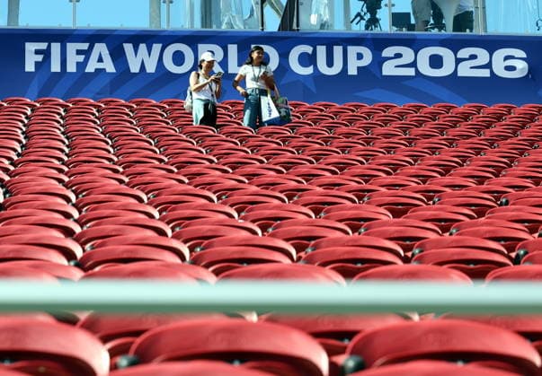 FIFA World Cup, WM, Weltmeisterschaft, Fussball 2026 - Group B - Qatar vs Switzerland First attendees arrive prior to the FIFA World Cup 2026 group stage match Qatar against Switzerland, in San Francisco, USA, 13 June 2026. SAN FRANCISCO United States  Copyright: xBENJAMINxFANJOYx