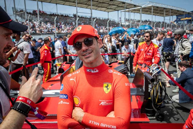 MOTORSPORT : 24 heures du Mans - 13 06 2026 50 Ferrari AF Corse (ITA) Ferrari 499P (Hypercar) driven by Miguel Molina (ESP) , during the 24 Hours of Le Mans race, third round of the FIA WEC 2026 Championship, on the 24 Hours of Le Mans circuit on June 13 and 14, 2026 in France. LE MANSFrance  Copyright: xMPSxAGENCYx