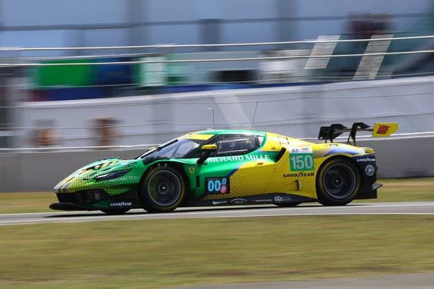 Automobile 24 Heures du Mans PHOTOPQR LE COURRIER PICARD Haslin ; Le Mans ; 13 06 2026 ; 13 06 26 Automobile 24 Heures du Mans - Warm-up Ferrari 296 LMGT3 Lilou Wadoux - Custodio Toledo - Riccardo Agostini Photo Fred Haslin Le Mans, France, june 13th 2026 24 Hours of Le Mans Le Mans 72 France  Copyright: xPHOTOPQR LExCOURRIERxPICARD MAXPxHaslinx 20260613LCP8761 20260613LCP8761