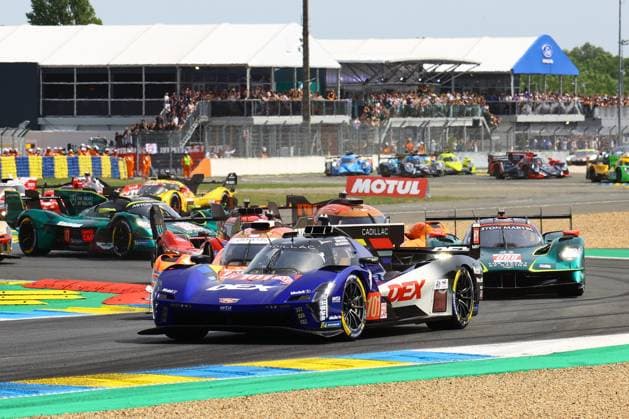 Automobile 24 Heures du Mans PHOTOPQR LE COURRIER PICARD Haslin ; Le Mans ; 13 06 2026 ; 13 06 26 Automobile 24 Heures du Mans - CADILLAC N° 101 Taylor - Taylor - Albuquerque Photo Fred Haslin Le Mans, France, june 13th 2026 24 Hours of Le Mans Le Mans 72 France  Copyright: xPHOTOPQR LExCOURRIERxPICARD MAXPxHaslinx 20260613LCP8764 20260613LCP8764