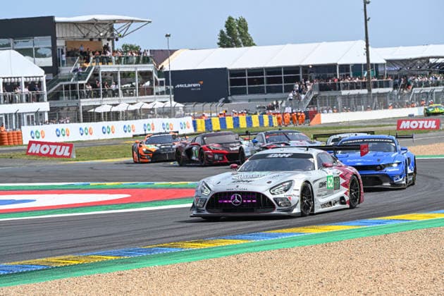 MOTORSPORT : 24 heures du Mans - 13 06 2026 62 Team Qatar By Iron Lynx (QAT) Mercedes-AMG LMGT3 (LMGT3) driven by Abdulla Ali Al-Khelaifi (QAT) Julian Hanses (GER) Giuliano Alesi (FRA), during the 24 Hours of Le Mans race, fourth round of the FIA ‹‹WEC 2026 Championship, on the 24 Hours of Le Mans circuit on June 13 and 14, 2026 in France. LE MANSFrance  Copyright: xMPSxAGENCYx