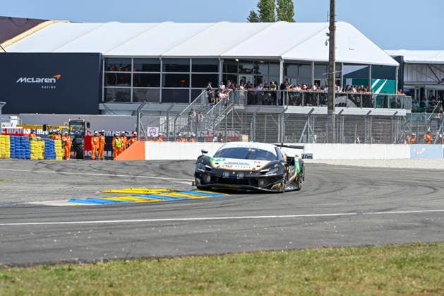 MOTORSPORT : 24 heures du Mans - 13 06 2026 74 Kessel Racing (SUI) Ferrari 296 LMGT3 Evo (LMGT3) driven by Dustin Blattner (USA) Lorenzo Patrese (ITA) Dennis Marschall (GER), during the 24 Hours of Le Mans race, fourth round of the FIA ‹‹WEC 2026 Championship, on the 24 Hours of Le Mans circuit on June 13 and 14, 2026 in France. LE MANSFrance  Copyright: xMPSxAGENCYx