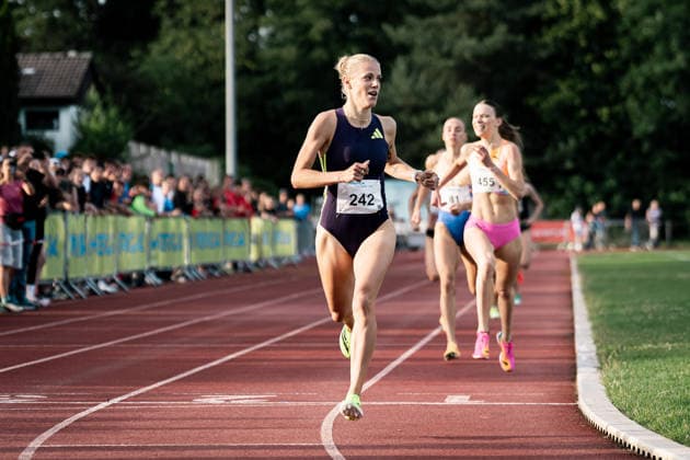 Kolberg Majtie (LG Kreis Ahrweiler, 242, 800m Frauen), GER, Leichtathletik, Athletics, Merck Laufgala, Pfungstadt, 13.06.2026, GER, Leichtathletik, Athletics, Merck Laufgala, Pfungstadt, 13.06.2026 Pfungstadt