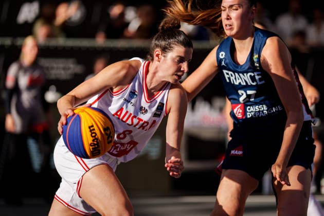 BASKETBALL - FIBA 3x3 World Tour VIENNA,AUSTRIA,13.JUN.26 - BASKETBALL - FIBA 3x3 World Tour. Image shows Anja Fuchs-Robetin (AUT).  GEPAxpictures xEdgarxEisner