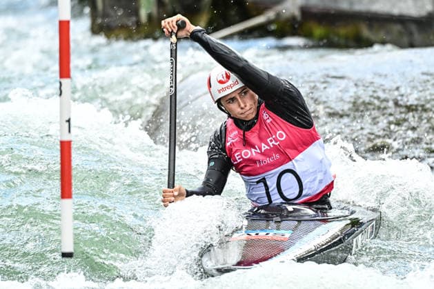 ICF Canoe Slalom World Cup - 13.06.2026, Eis Kanal, Augsburg Noemie Fox (AUS),Women s Canoe Final, Augsburg, 13.06.2026 - Canoe World Cup, Slalom K1, Augsburg, Eis Kanal
