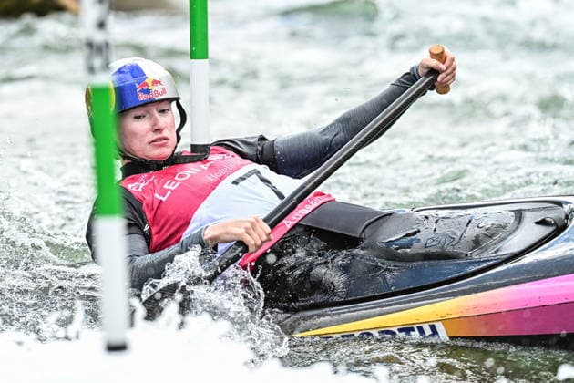 ICF Canoe Slalom World Cup - 13.06.2026, Eis Kanal, Augsburg Evy Leibfarth (USA),Women s Canoe Final, Augsburg, 13.06.2026 - Canoe World Cup, Slalom K1, Augsburg, Eis Kanal