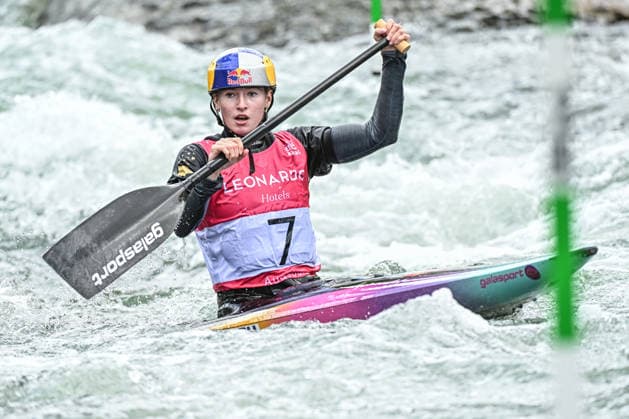 ICF Canoe Slalom World Cup - 13.06.2026, Eis Kanal, Augsburg Evy Leibfarth (USA),Women s Canoe Final, Augsburg, 13.06.2026 - Canoe World Cup, Slalom K1, Augsburg, Eis Kanal