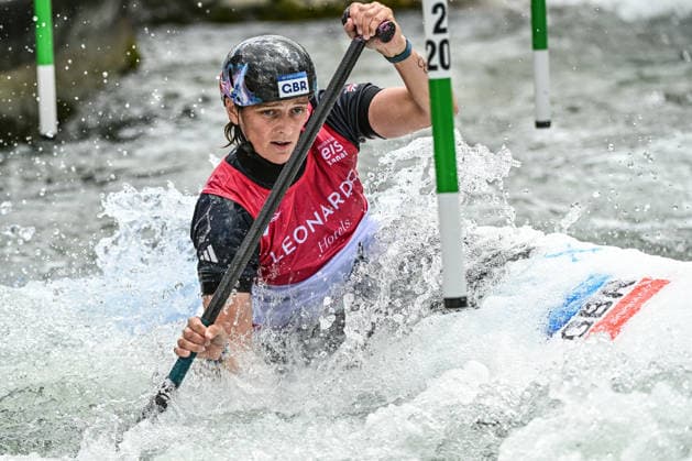 ICF Canoe Slalom World Cup - 13.06.2026, Eis Kanal, Augsburg Mallory Franklin (GBR),Women s Canoe Final,, Augsburg, 13.06.2026 - Canoe World Cup, Slalom K1, Augsburg, Eis Kanal