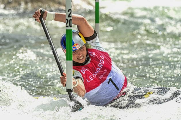 ICF Canoe Slalom World Cup - 13.06.2026, Eis Kanal, Augsburg Evy Leibfarth (USA),Women s Canoe Final,, Augsburg, 13.06.2026 - Canoe World Cup, Slalom K1, Augsburg, Eis Kanal