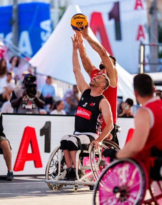 BASKETBALL - FIBA 3x3 World Tour VIENNA,AUSTRIA,13.JUN.26 - BASKETBALL - FIBA 3x3 World Tour. Image shows Mehmet Hayirli (Vienna).  GEPAxpictures xEdgarxEisner