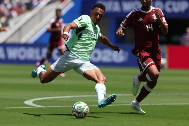 FIFA World Cup, WM, Weltmeisterschaft, Fussball 2026 - Group B - Qatar vs Switzerland Dan Ndoye of Switzerland in action during the FIFA World Cup 2026 group stage match Qatar against Switzerland, in San Francisco, USA, 13 June 2026. SAN FRANCISCO United States  Copyright: xBENJAMINxFANJOYx